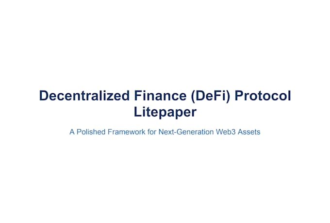 write and design white paper for business, crypto, blockchain, nft, ico, digital