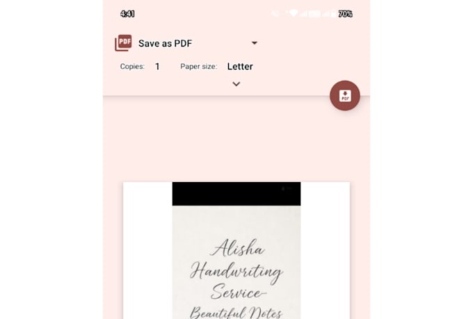 handwriting notes and assignment for students