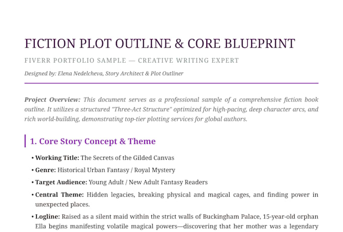outline and plot your book, novel, or fiction story