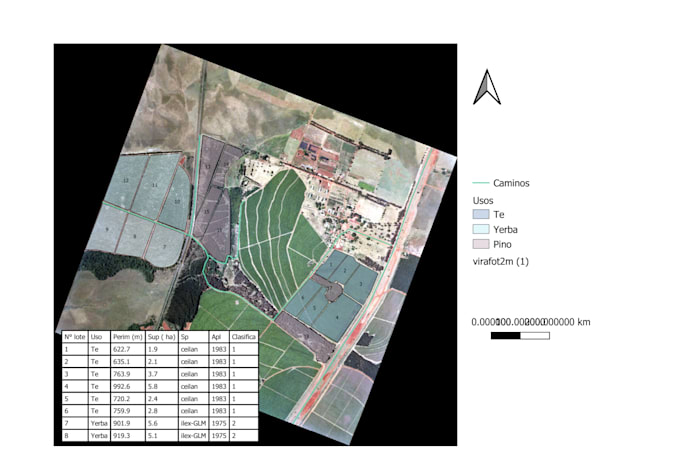 clean and organize your forestry data using qgis