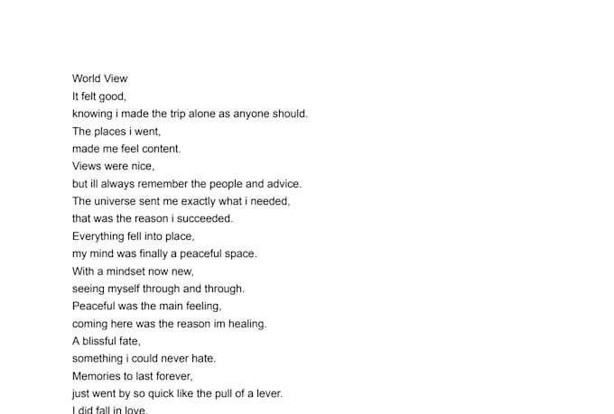 create custom handwritten poems