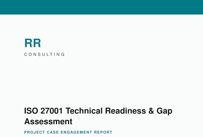 do your iso 27001 gap assessment and audit readiness