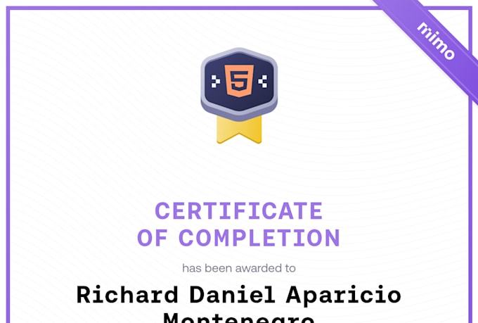 programacion HTML y CSS