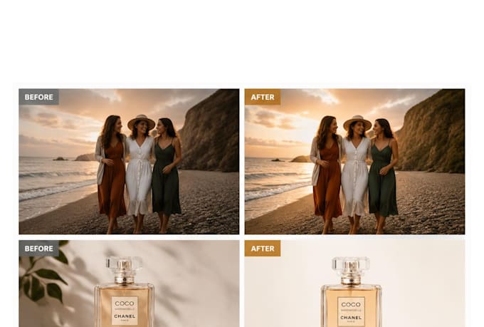 do expert photoshop and photo editing