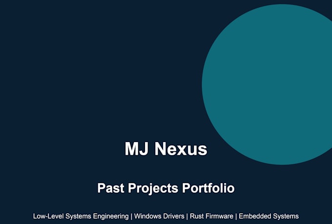 build windows kernel drivers and low level system software