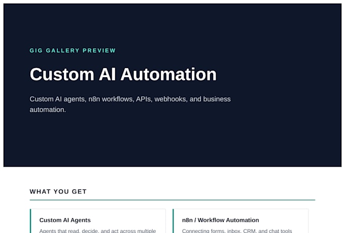 build a custom ai agent automation for your business
