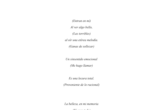 write a poem in spanish or english