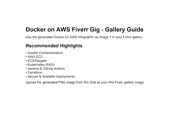 deploy docker containers on AWS ec2 ecs and kubernetes