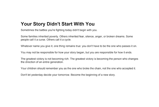 write engaging motivational speeches and youtube scripts