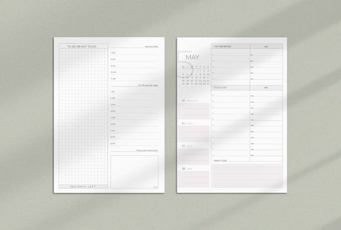design a professional custom guide, planner and tracker