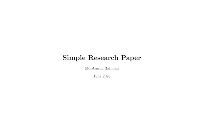 format academic documents using latex