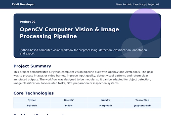 create python data science, machine learning projects