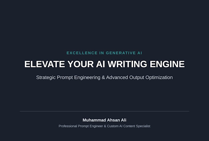 create custom chatgpt prompts and ai prompt engineering solutions