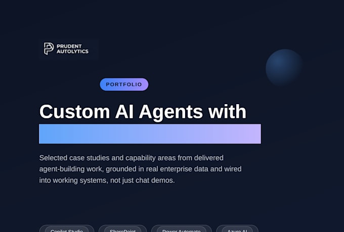 Develop custom ai agents using microsoft copilot studio by Ankesh49 ...