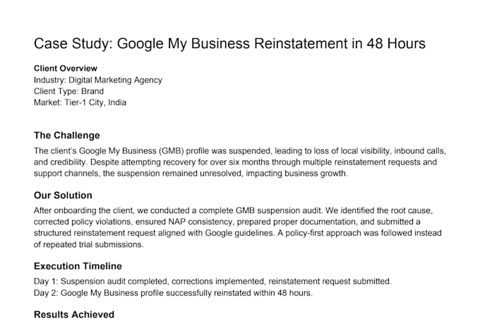 optimize your google business profile