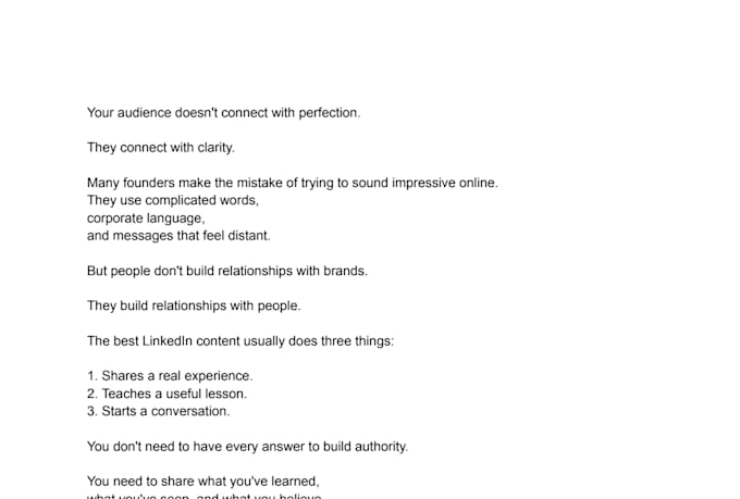 write engaging linkedin posts