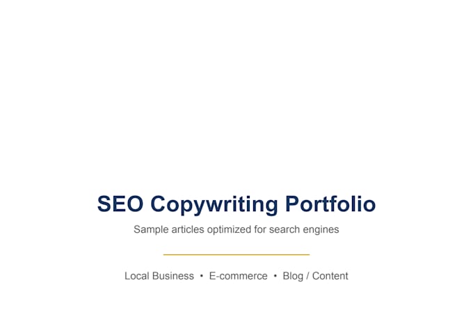 write high converting sales copy for ecommerce brands