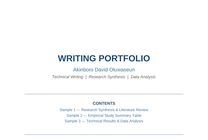 write technical articles and explainers for any audience
