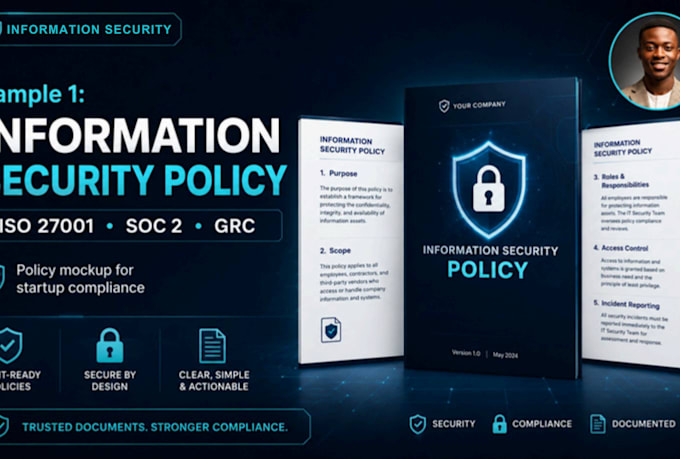 write iso 27001 policies and documents for certification readiness