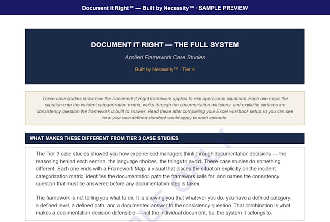 build operations dashboards and workforce documentation