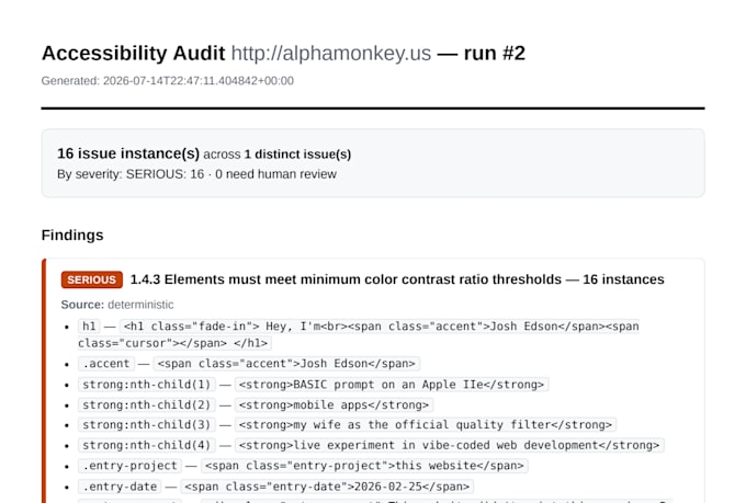 audit your website for wcag and ada accessibility issues