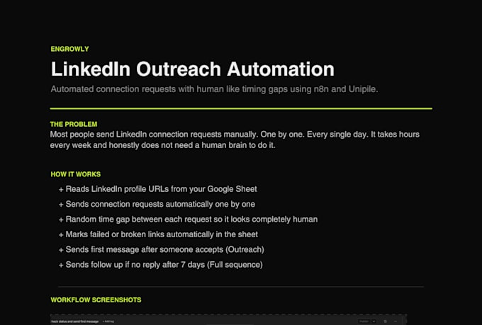 build linkedin outreach automation