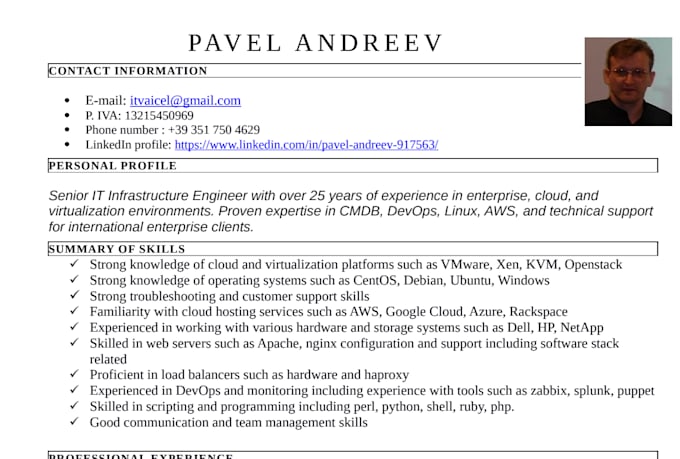 provide server administration and technical support