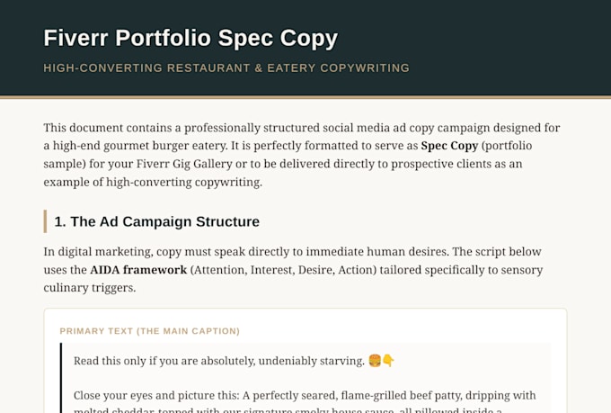 write high converting sales page copy and landing pages