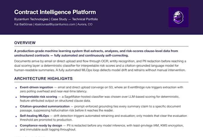 plan, build and deploy an ai or ml platform