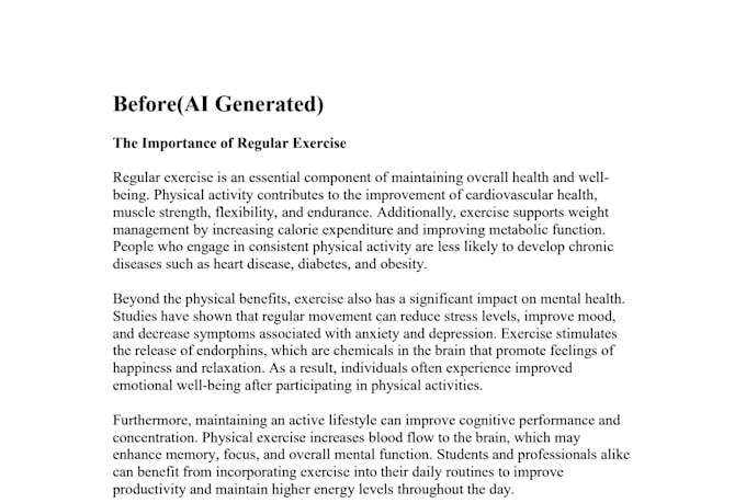 humanize ai generated content naturally