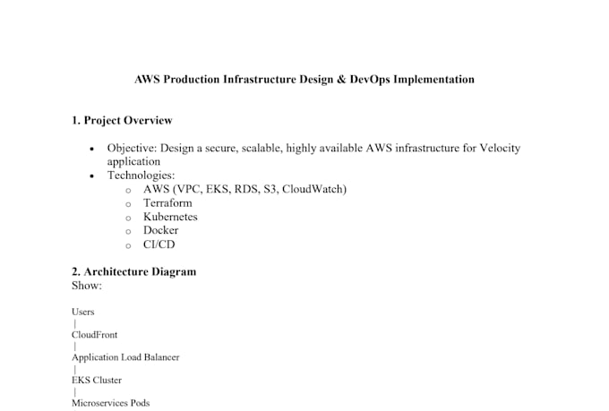 build and automate AWS cloud infrastructure using iac