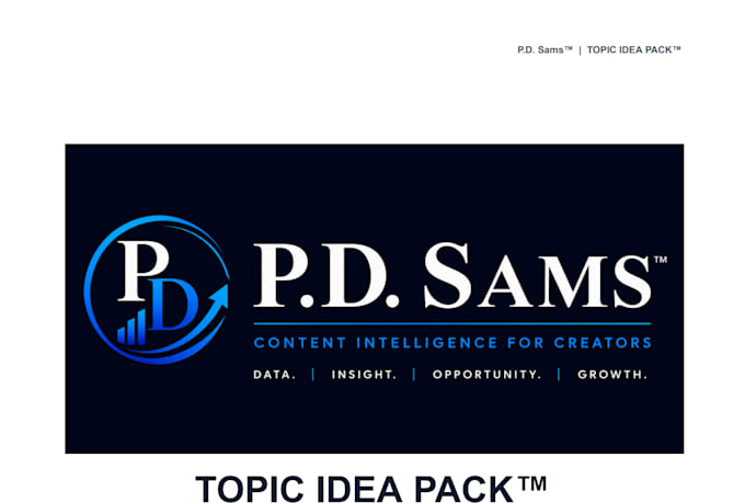 turn your topic into 20 content ideas