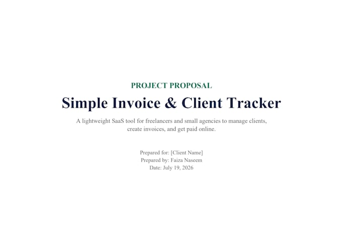 create a modern client management saas application