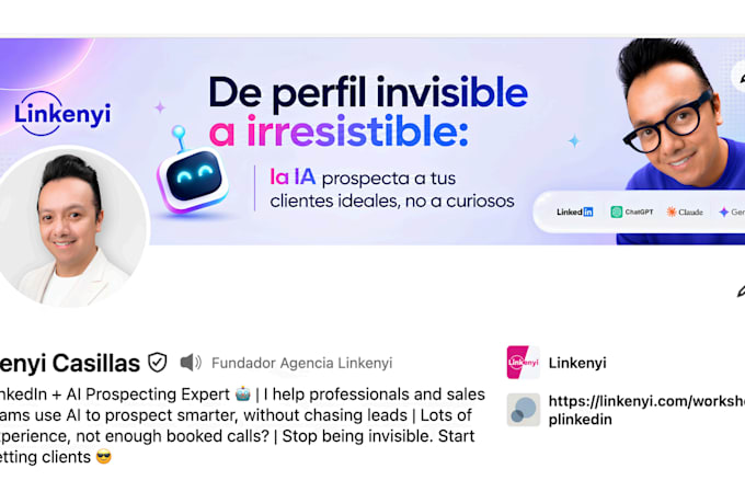 optimize your linkedin profile to attract clients with ai