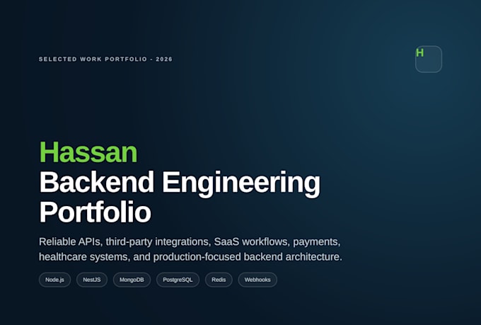 develop or improve your nodejs express or nestjs backend API