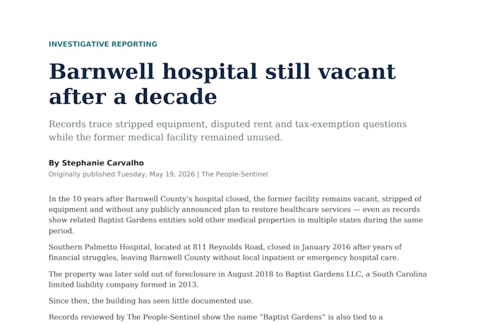 research and write a well sourced news or feature article