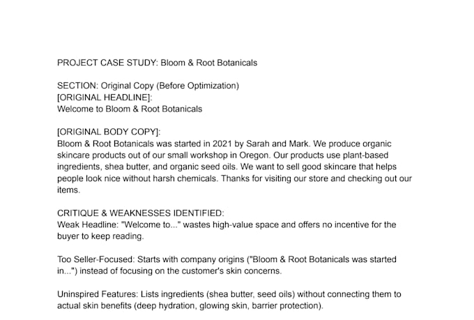 write a compelling about us or story