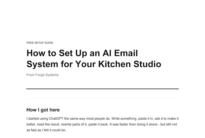 build your custom ai automation