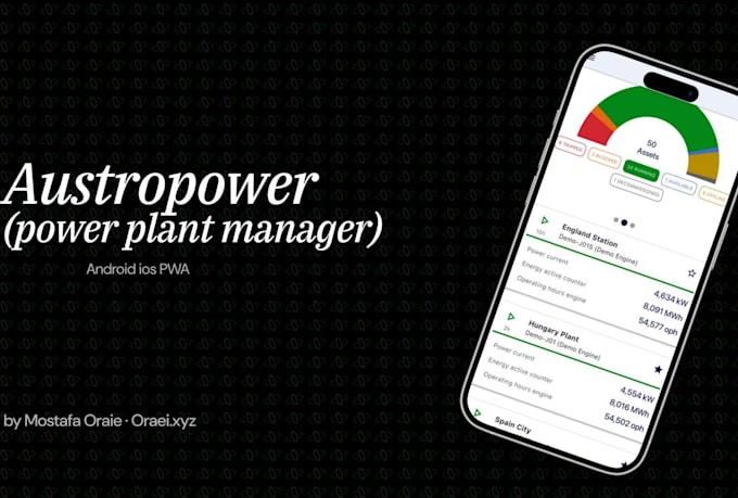 build an industrial operations and maintenance mobile app