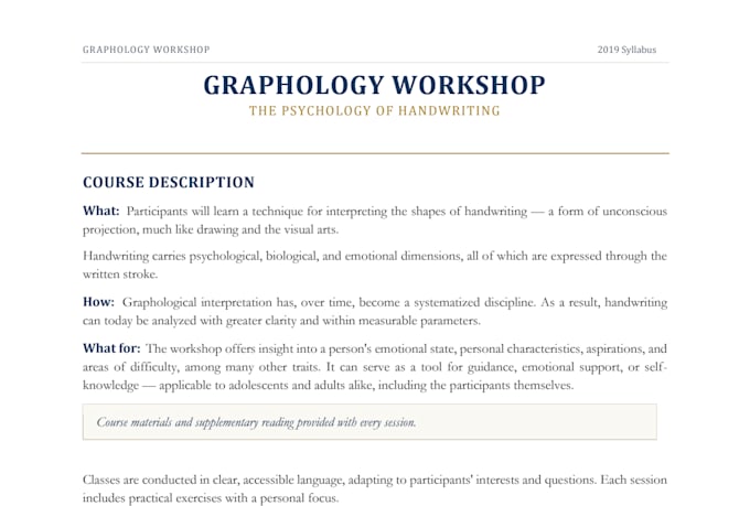 reveal your personality through graphology handwriting analysis