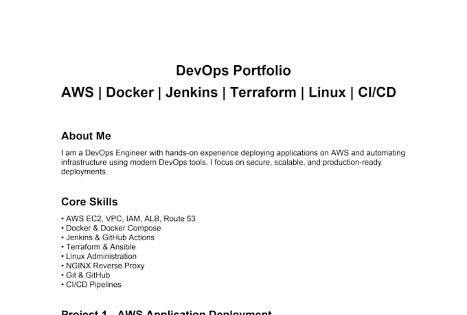 deploy your application on AWS ec2 using docker and nginx