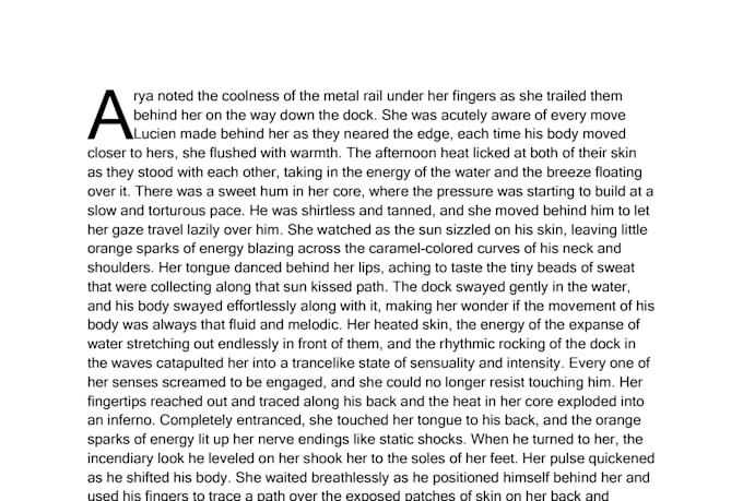create a custom sexy story for you