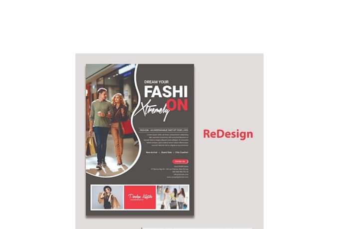 redesign your flyer into a modern editable canva design