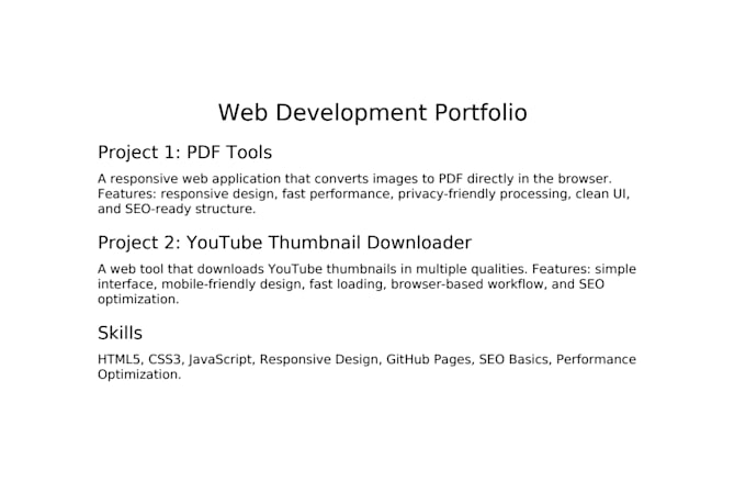 build custom web tools for your busines