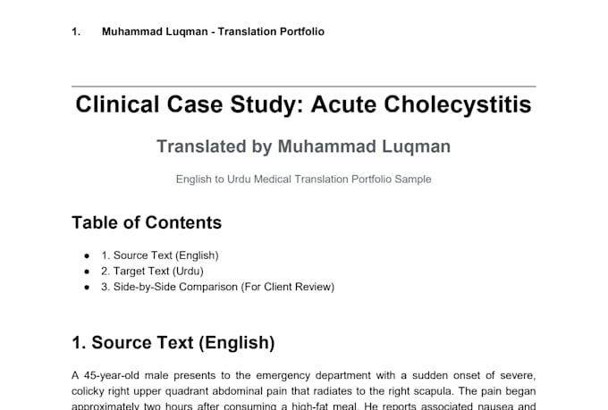be your medical translator