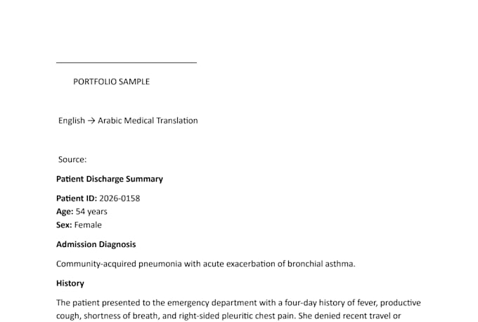 translate medical documents with proficiency
