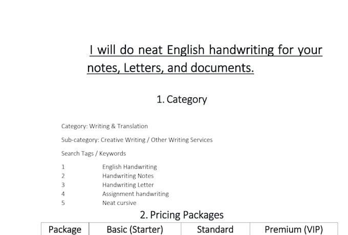 do hand writing and data entry