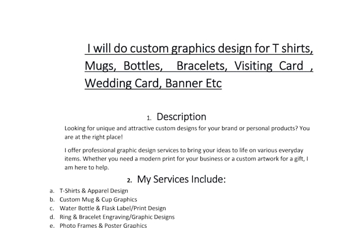 do professional design work