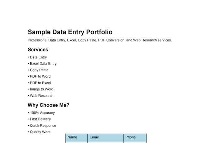 accurate data entry excel data entry
