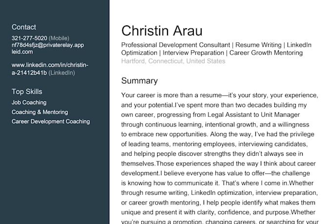 help you refine your resume